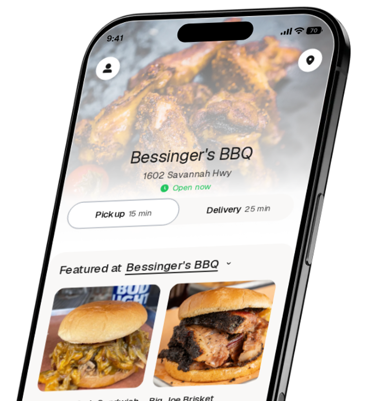 Bessinger's BBQ app preview